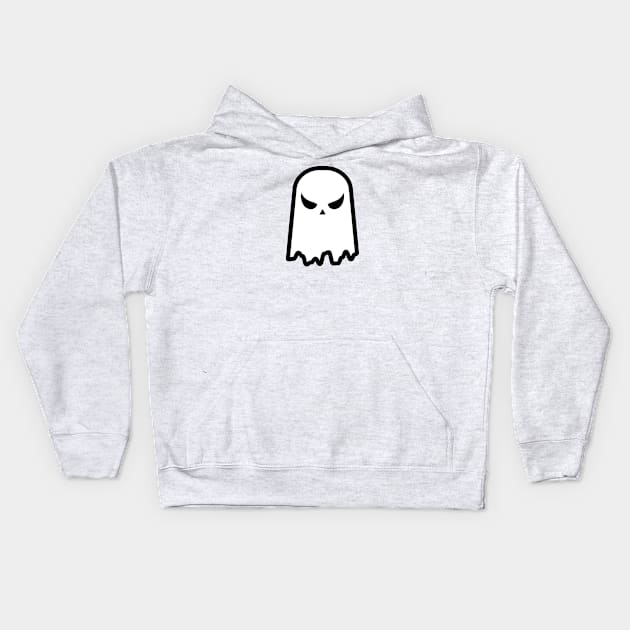 Cute Ghost Kids Hoodie by Yaydsign